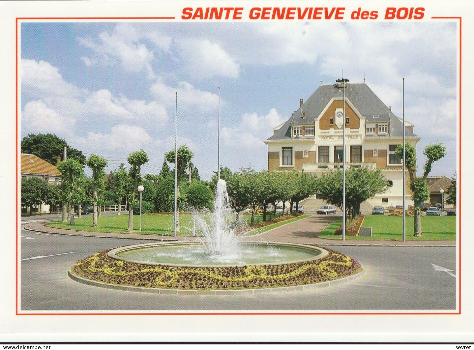 SAINTE GENEVIEVE DES BOIS . -  Hôtel De Ville - Sainte Genevieve Des Bois