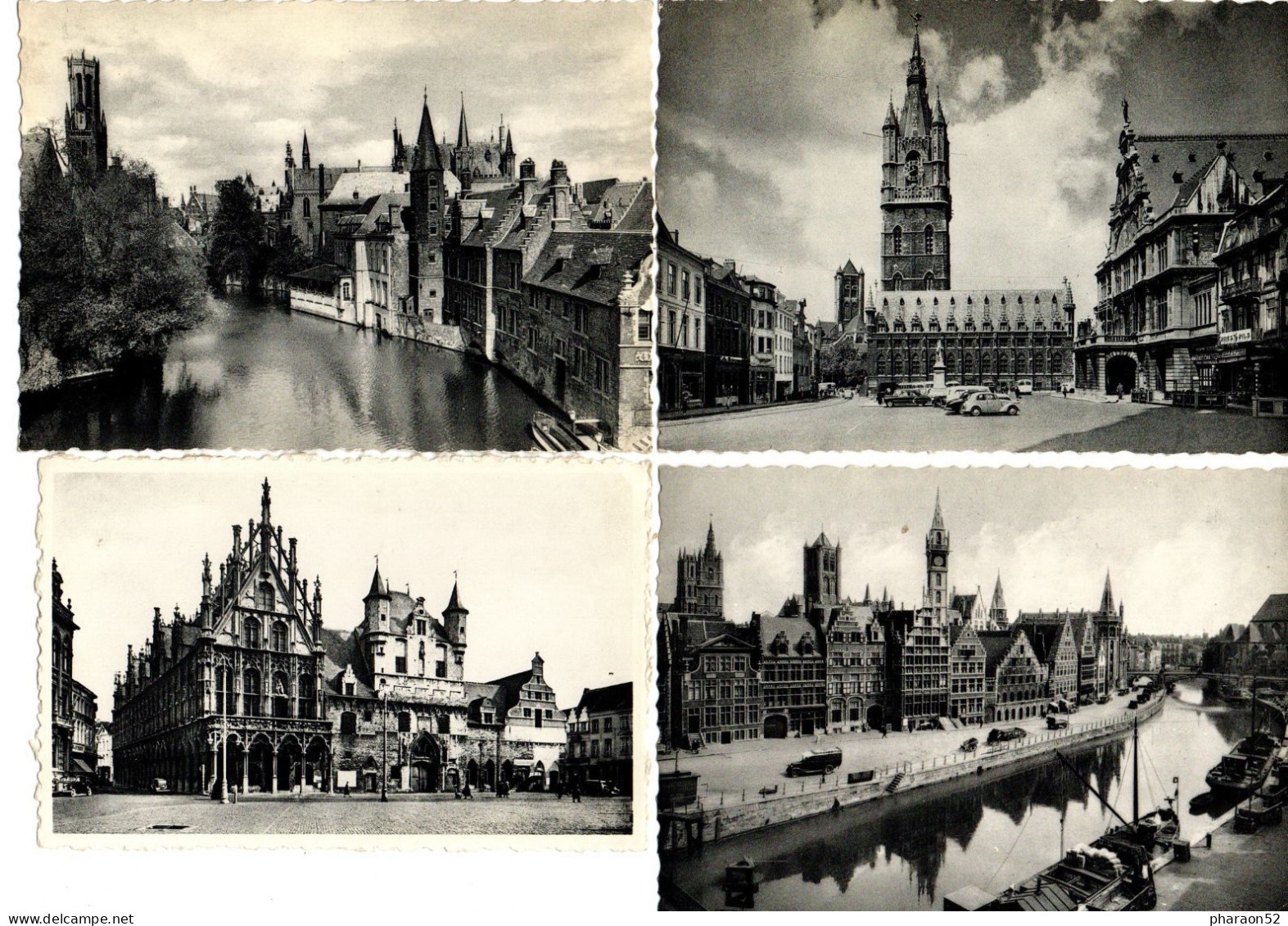 Lot De 7 Cp Belgique - 5 - 99 Postcards