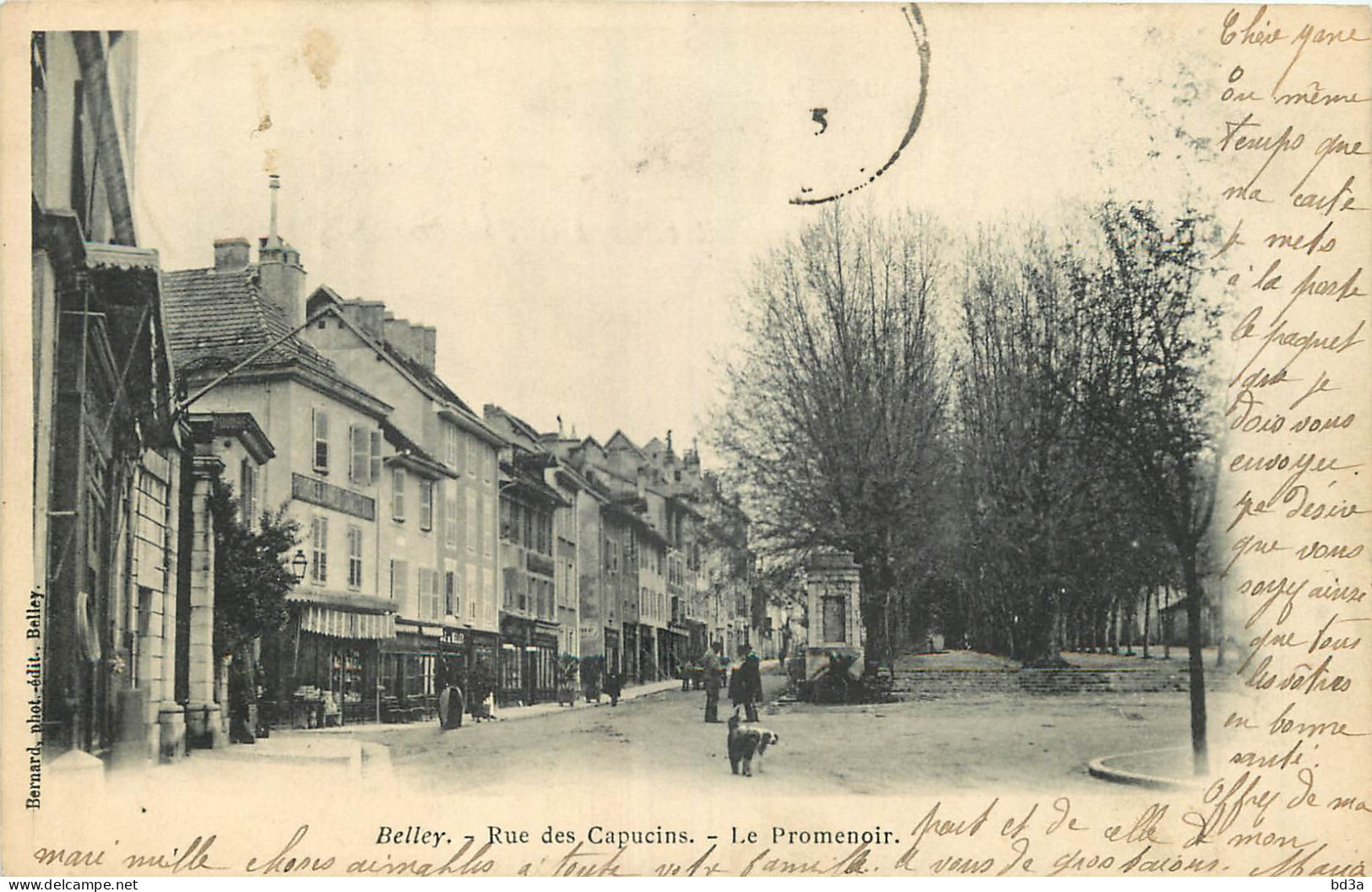 01 - BELLEY - RUE DES CAPUCINS - LE PROMENOIR - Belley