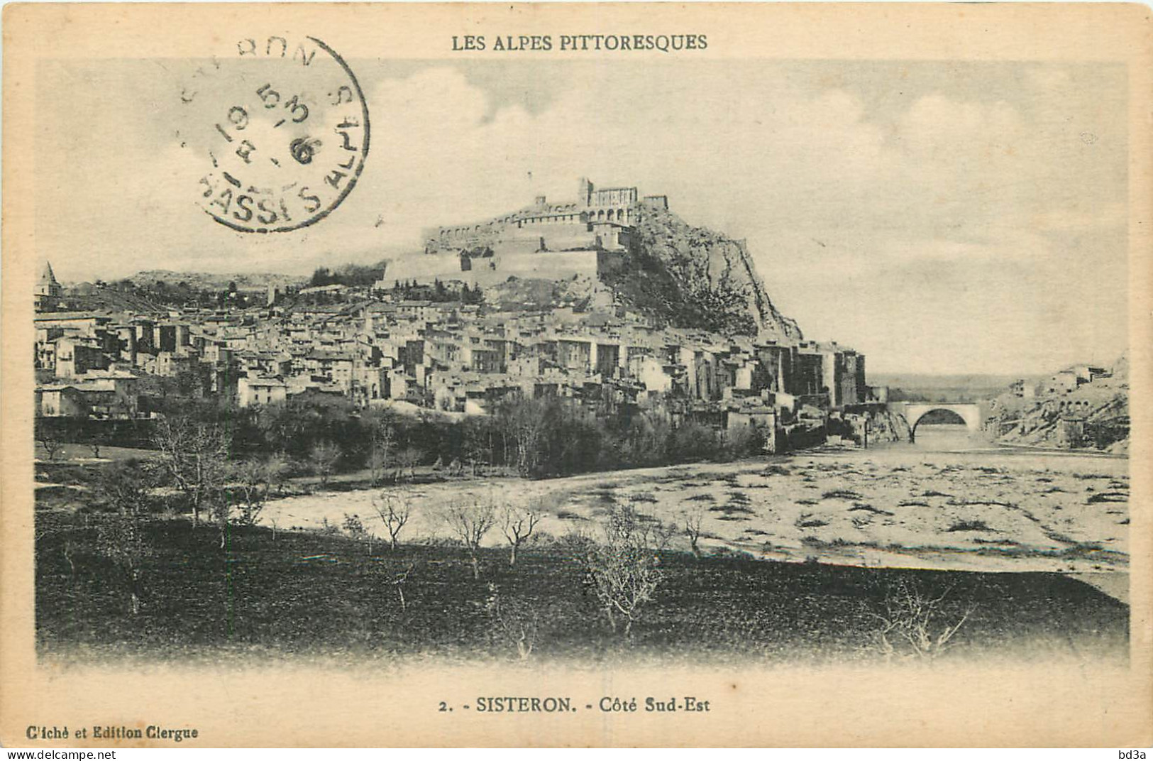 04 - SISTERON - COTE SUD EST - Sisteron