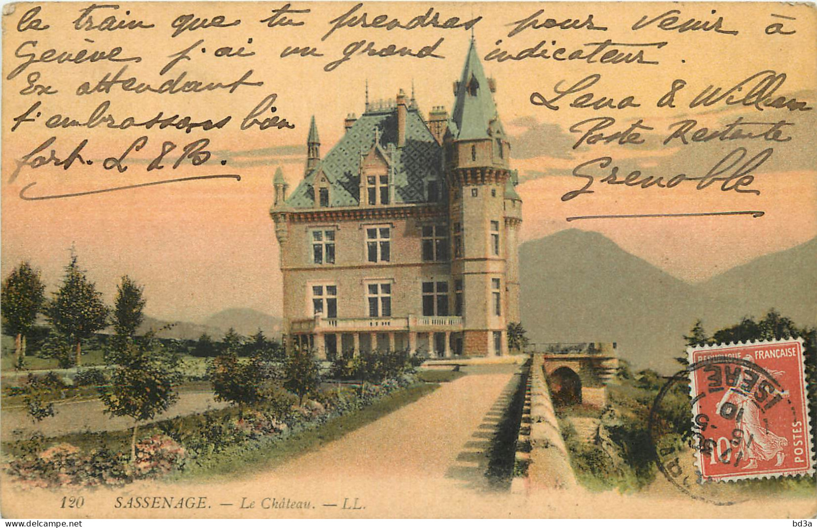 38 -  SASSENAGE - LE CHATEAU - Sassenage