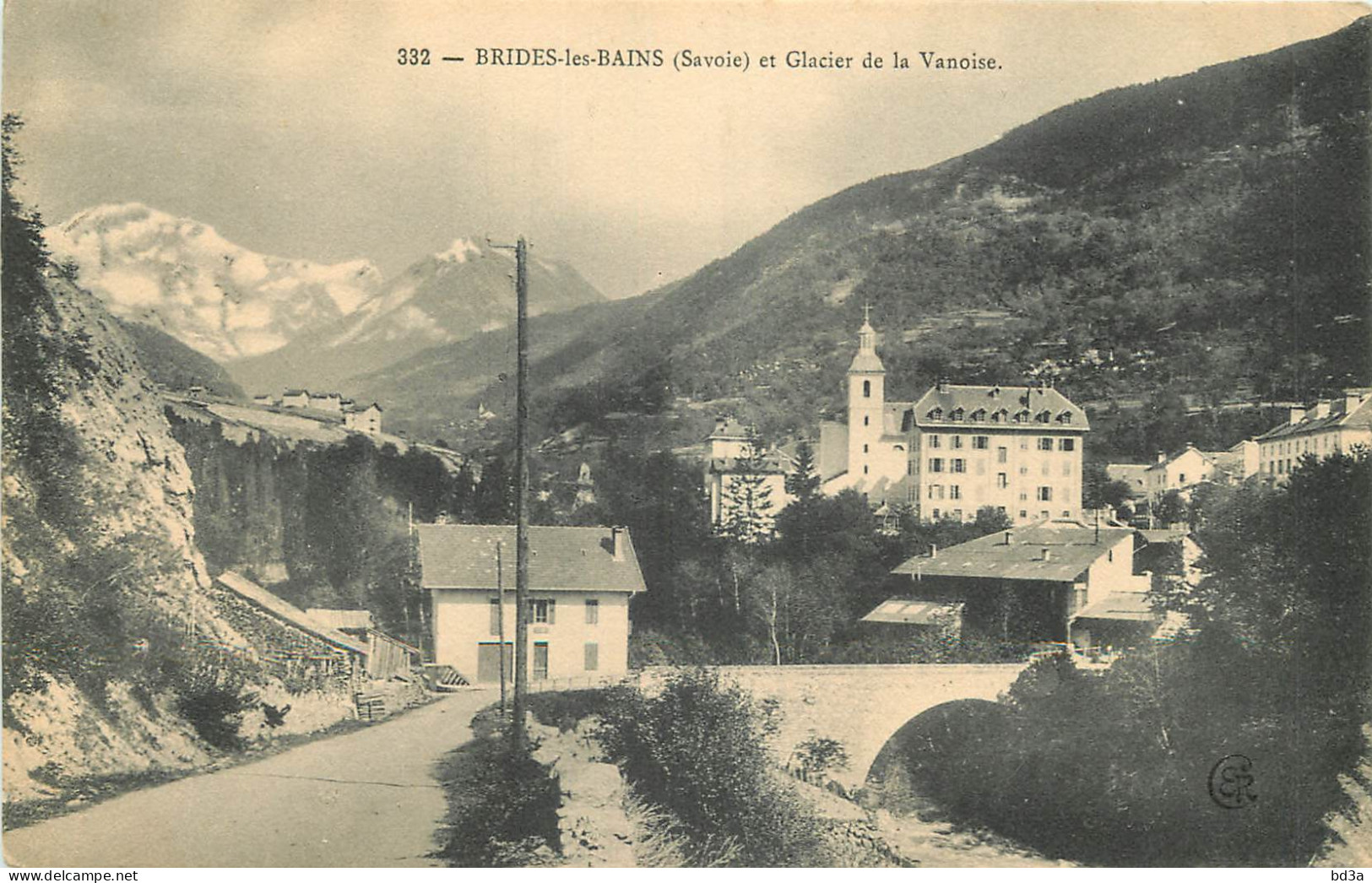 73 - BRIDES LES BAINS  ET GLACIER DE LA VANOISE - Brides Les Bains