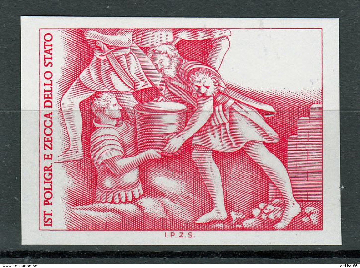 Probedruck Test Stamp Specimen Prove Istituto Poligrafico Dello Stato 2003 - 2001-10:  Nuovi