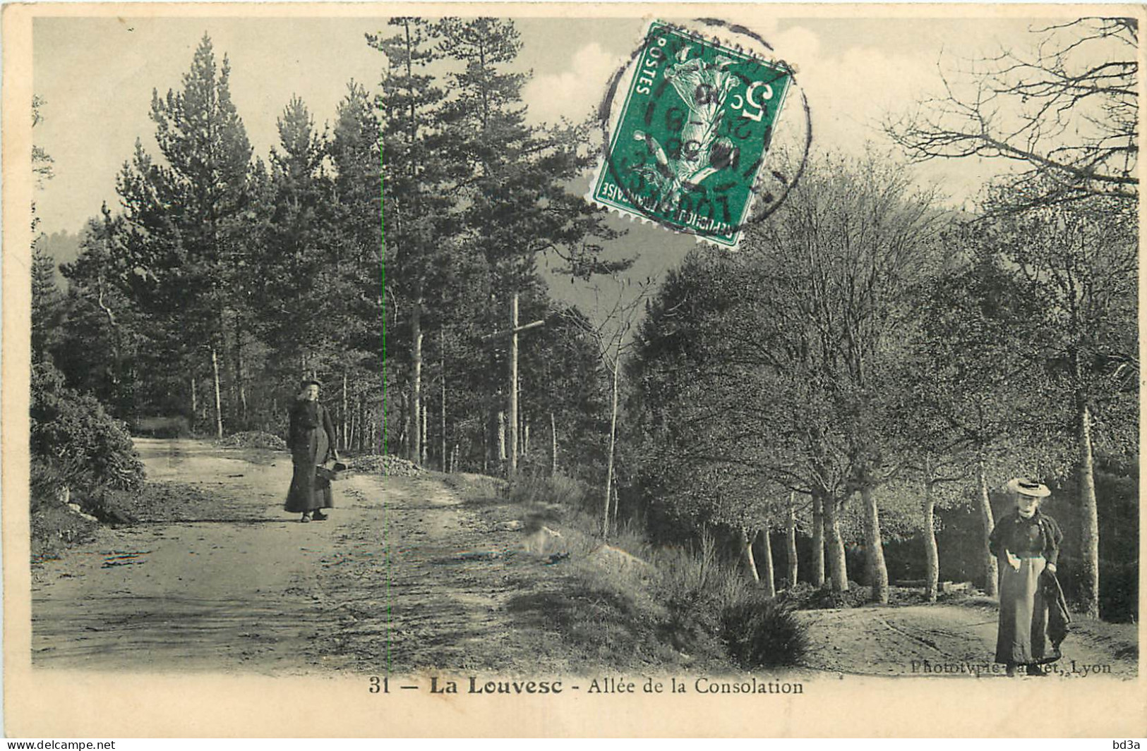 07 - LA LOUVESC - ALLEE DE LA CONSOLATION - La Louvesc