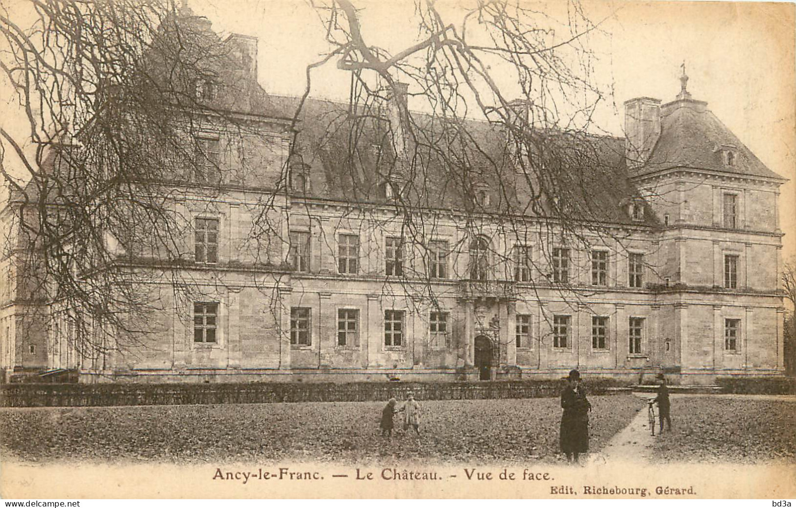 89 - ANCY LE FRANC - LE CHATEAU - VUE DE FACE - Saint Valerien