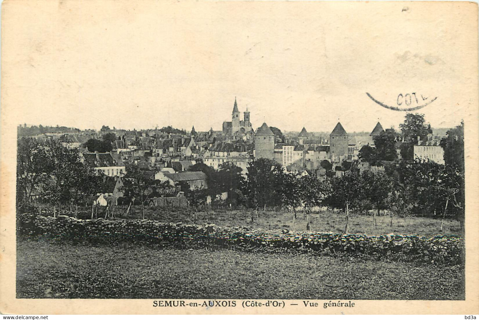 21 - SEMUR EN AUXOIS - VUE GENERALE - Semur