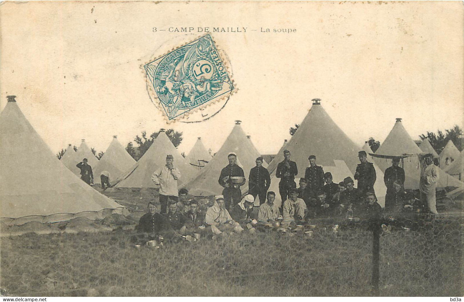 CAMP DE MAILLY - LA SOUPE - Casernas