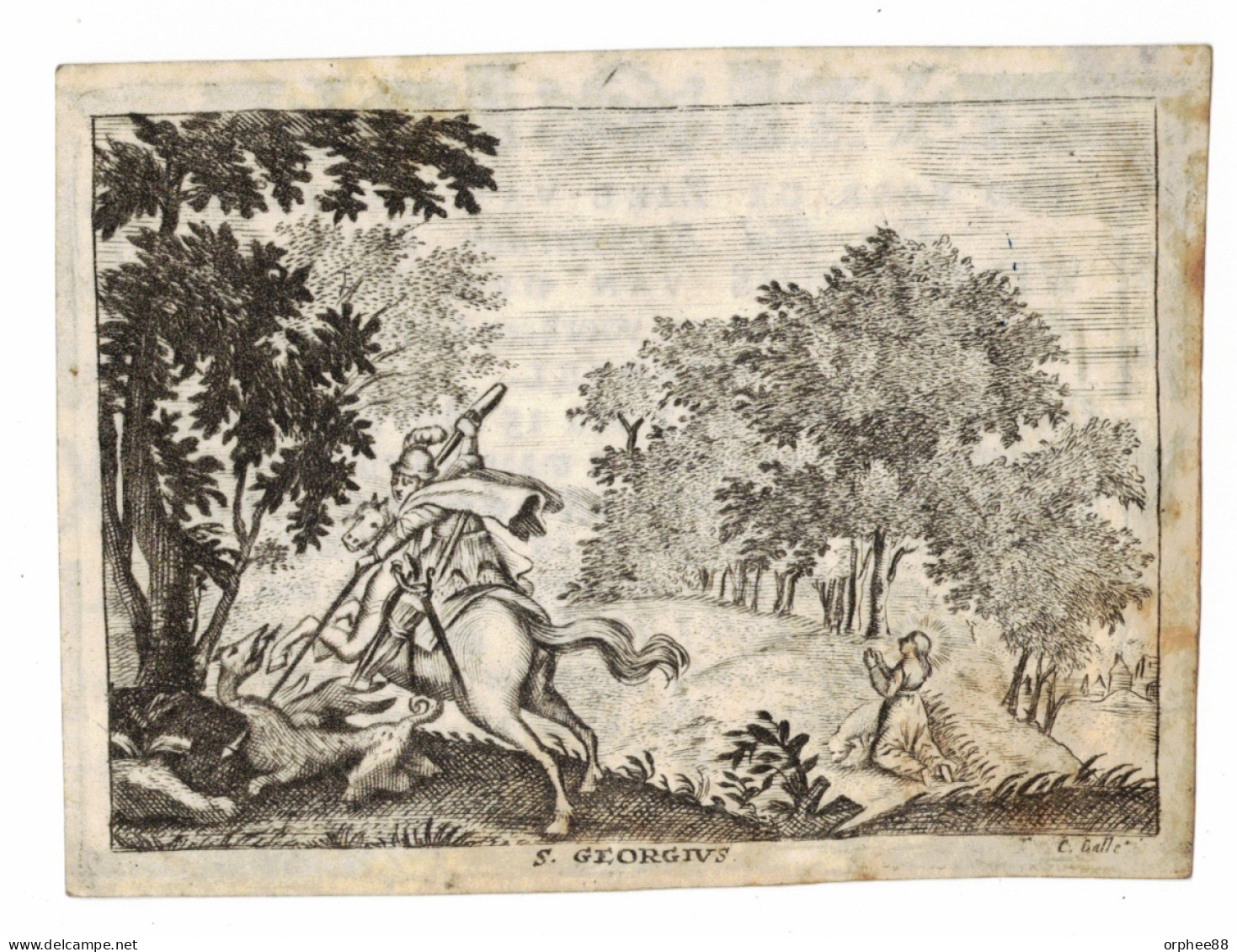 Van Den Heuvel Wilhelmus Priester Pastoor Woensel 1774-1817 Gravure Anversoise Perkament Parchemin - Décès
