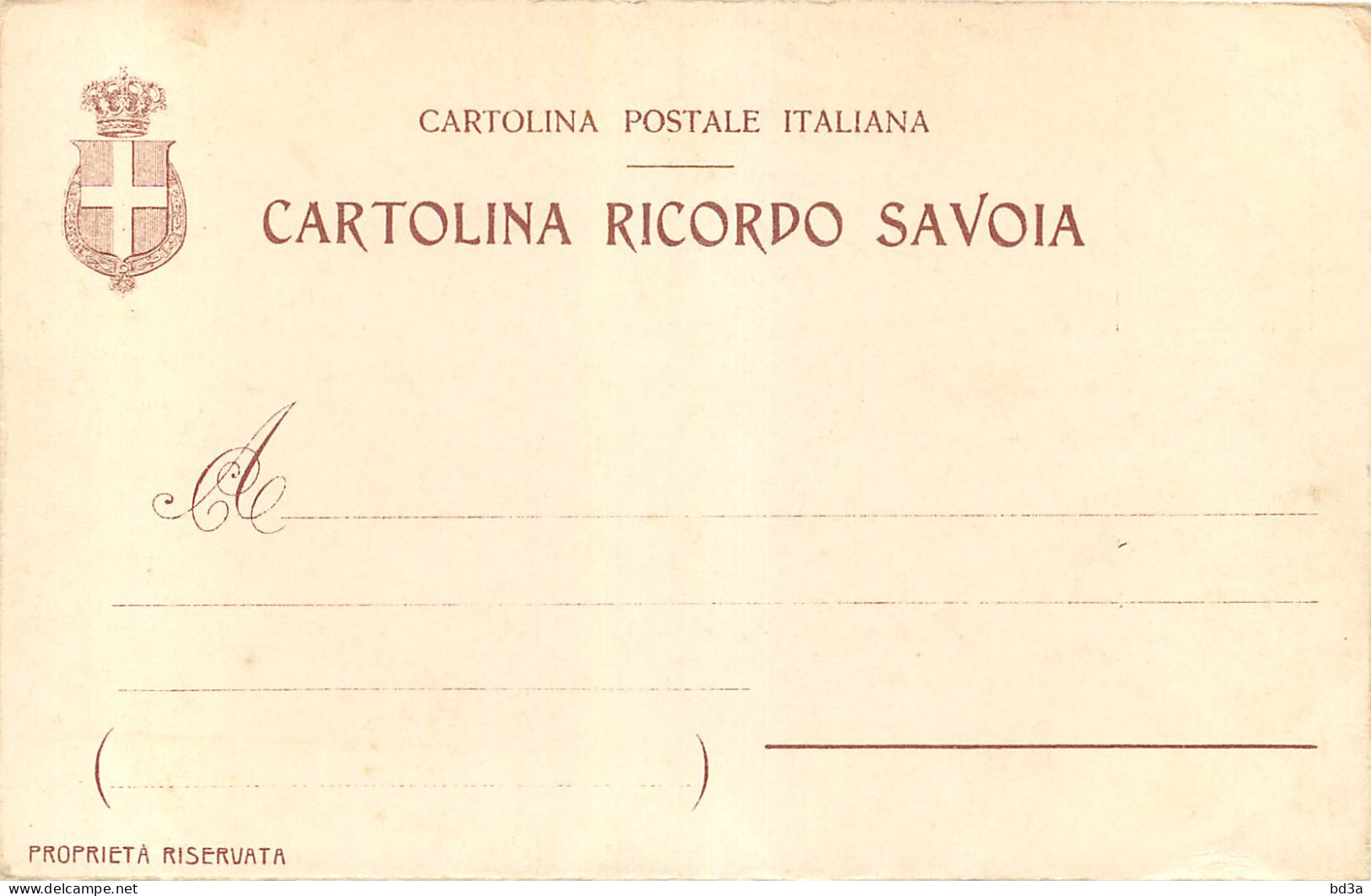  CPA  ITALIE -  I CONTI DI SAVOIA - History