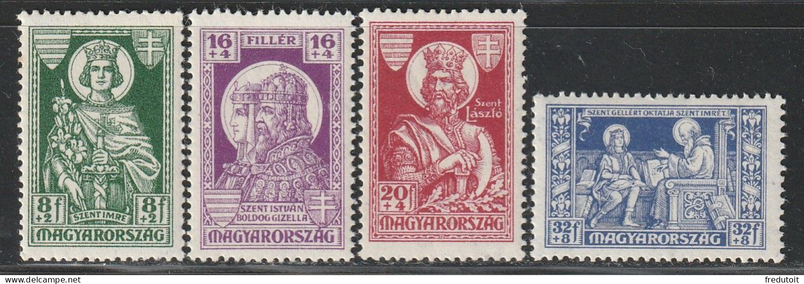 HONGRIE - N°428/31 ** (1930) Saint Emeric - Unused Stamps