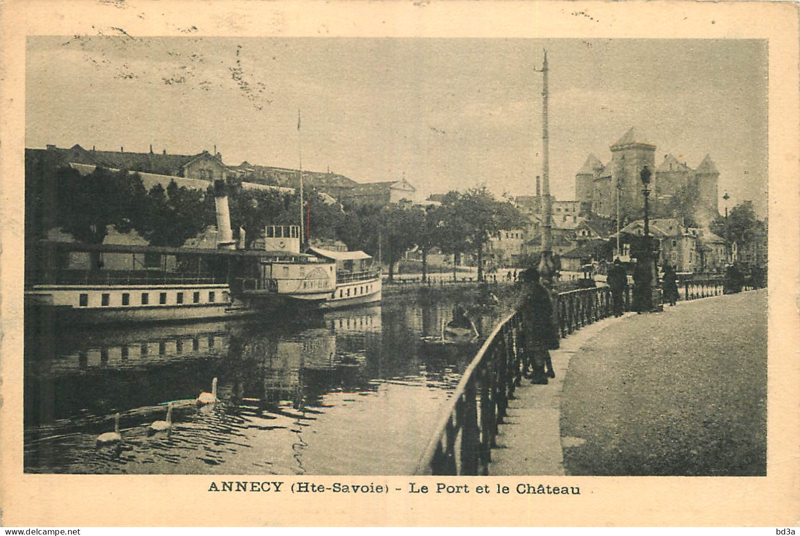 74 - ANNECY -  LE PORT ET LE CHATEAU - Annecy