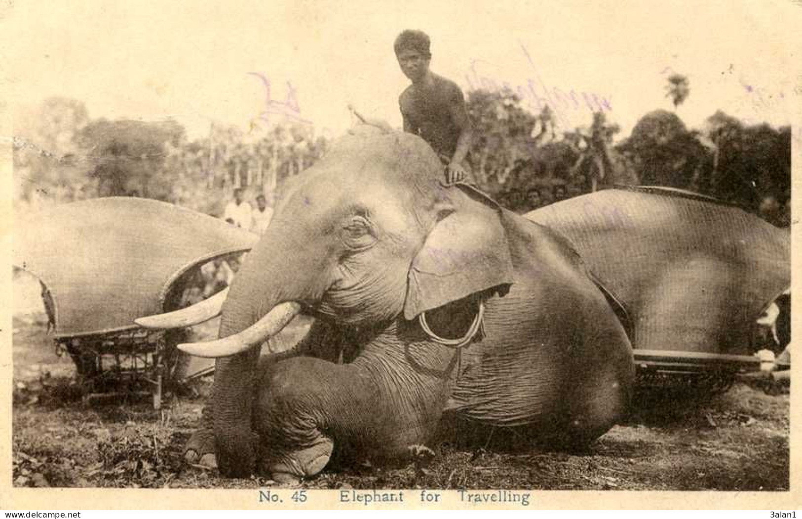 CEYLAN  Shri Lanka Ceylon =  Elephant For Travelling      5850 - Sri Lanka (Ceylon)