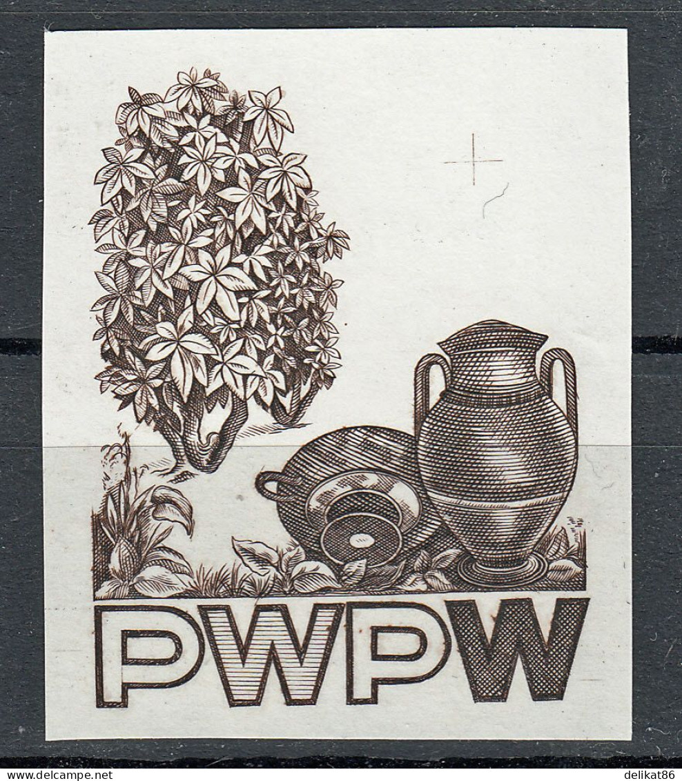 Probedruck Test Stamp Specimen Pureba Staatsdruckerei Warschau 5 Stück PWPW - Proeven & Herdruk