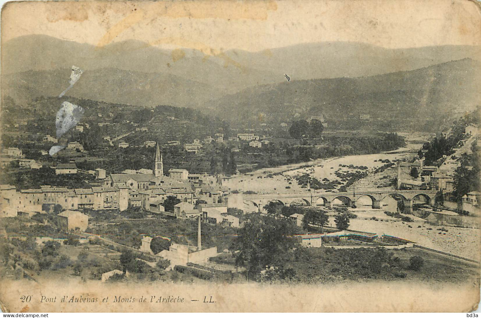 07 - PONT  AUBENAS  ET MONT DE L'ARDECHE - Aubenas