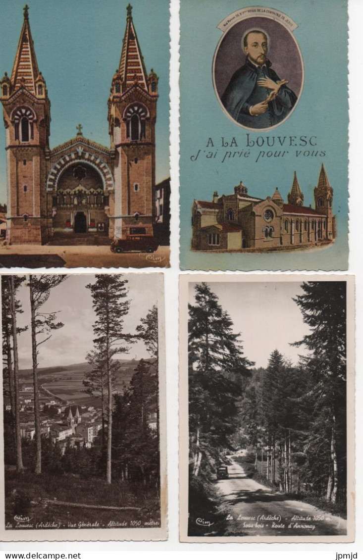 07 - LA LOUVESC - Lot De 20 Cartes Postales Format 9 X 14 Cm En Tbe - Toutes Scannées - Lot N° 2 - (R011) - La Louvesc