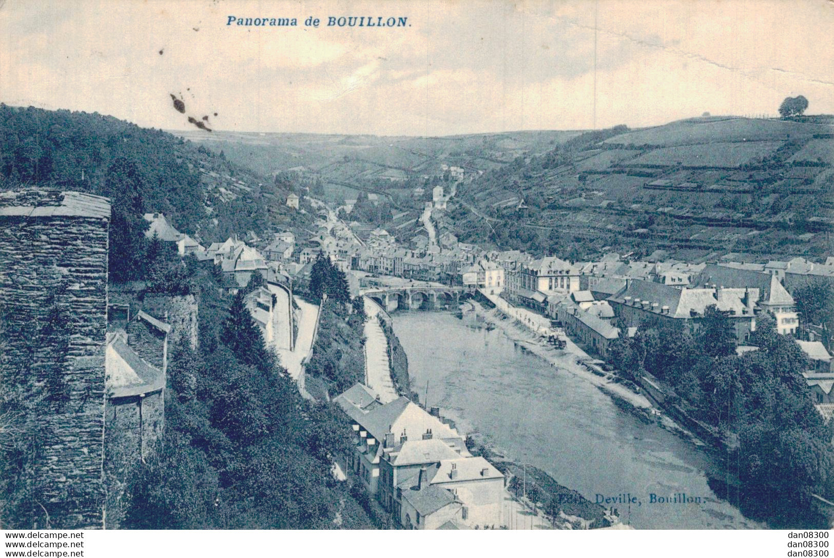 BELGIQUE PANORAMA DE BOUILLON - Bouillon