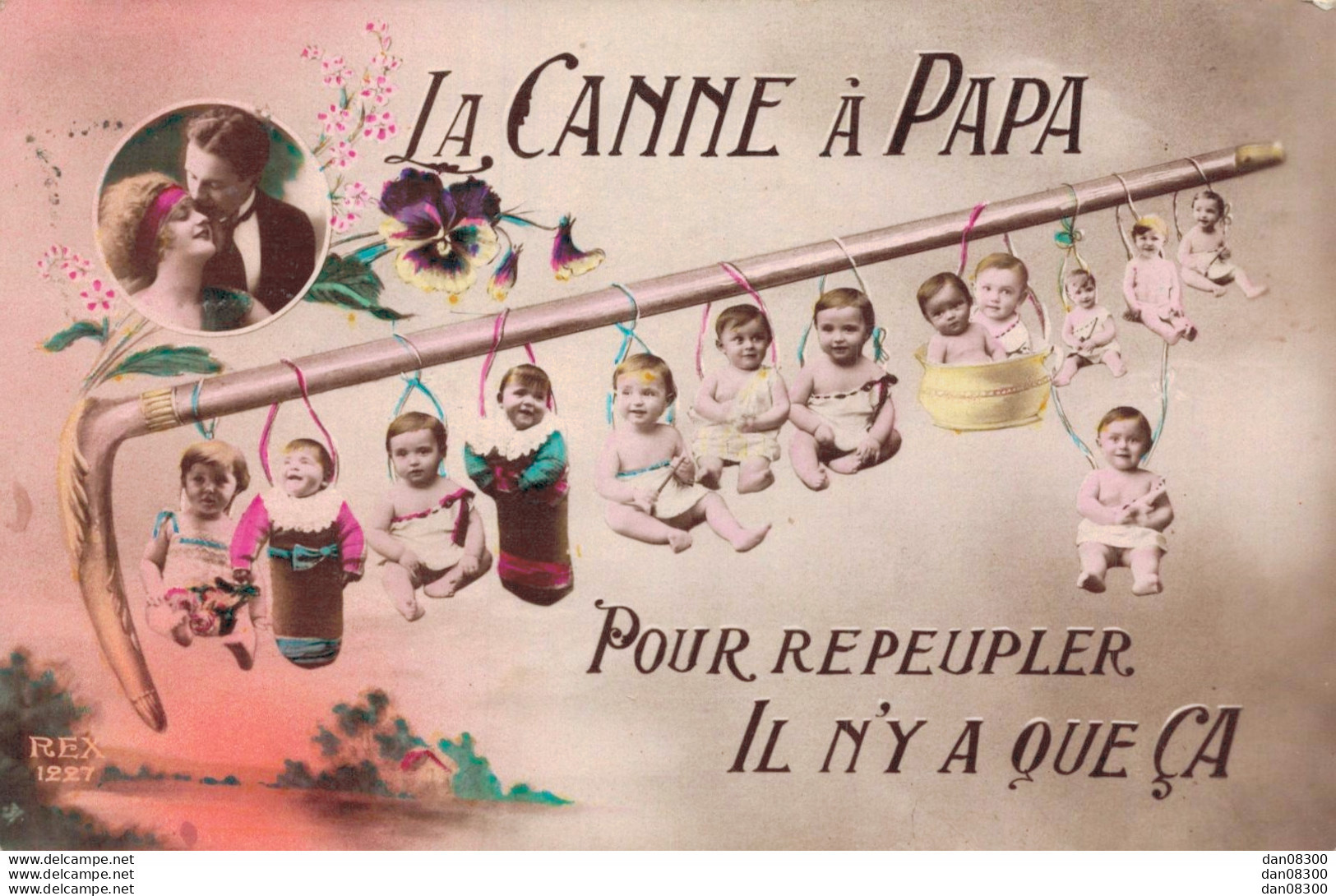 LA CANNE A PAPA POUR REPEUPLER IL N'Y A QUE CA - Gruppi Di Bambini & Famiglie