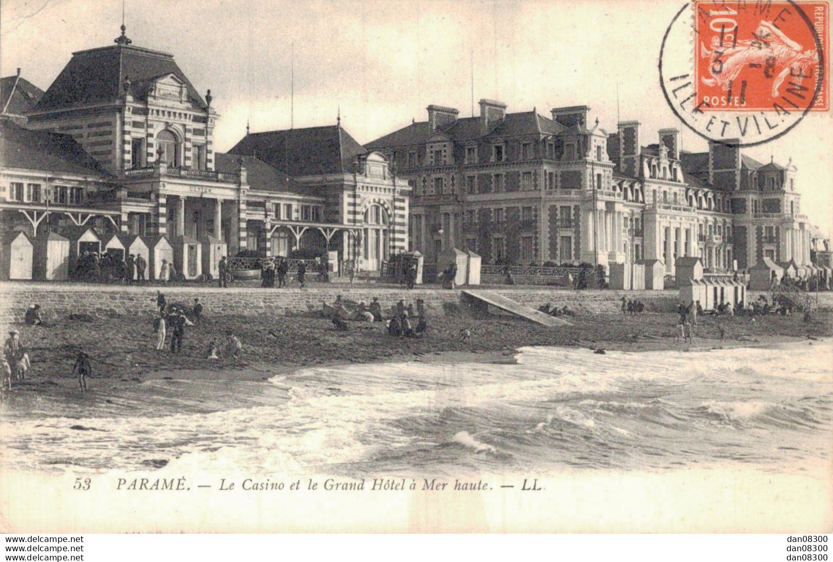 35 PARAME LE CASINO ET LE GRAND HOTEL A MER HAUTE - Parame