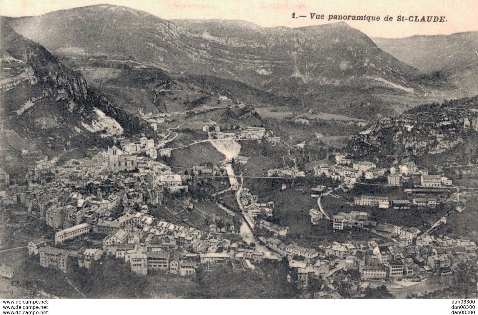 39 VUE PANORAMIQUE DE SAINT CLAUDE - Saint Claude