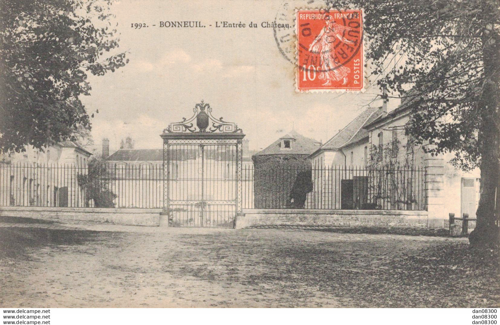 94 BONNEUIL L'ENTREE DU CHATEAU - Bonneuil Sur Marne