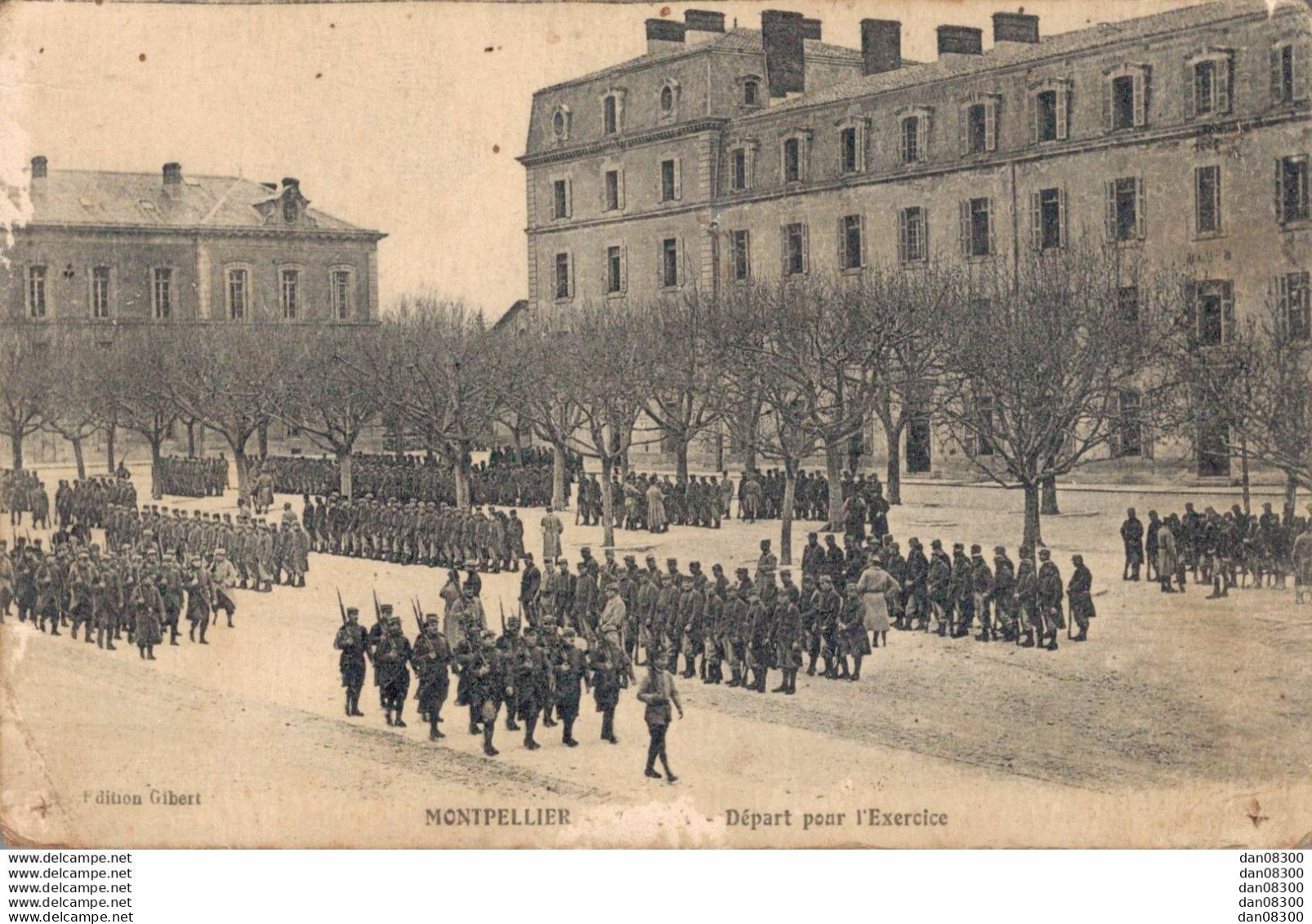 34 MONTPELLIER DEPART POUR L'EXERCICE - Maniobras