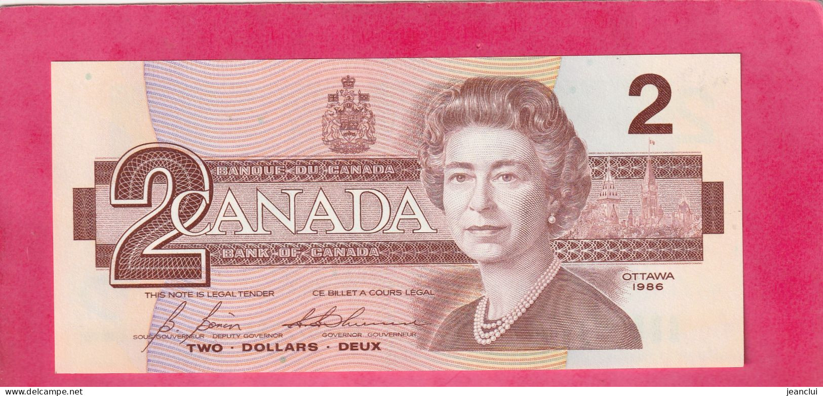 BANQUE DU CANADA  .  2 DOLLAR .  N° EGR 6779888   2 SCANNES  .  ETAT LUXE - Canada
