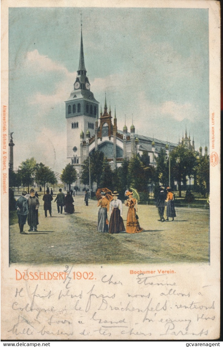 DÜSSELDORF 1902 AUSTELLUNG =  BOCHUMER VEREIN.    SIEHE BILDER - Duesseldorf