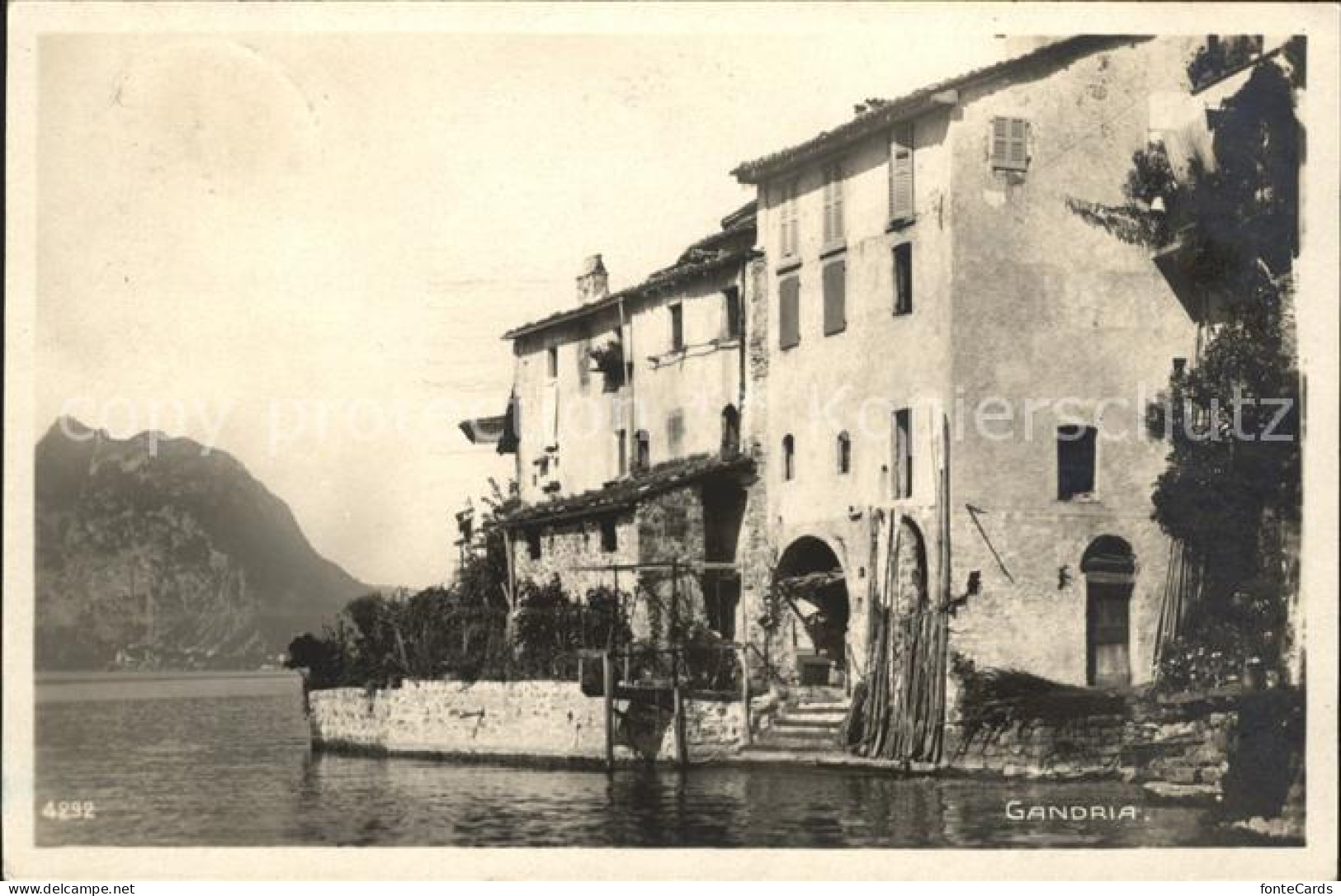 11672284 Gandria Lago Di Lugano Haeuser Gandria - Other & Unclassified