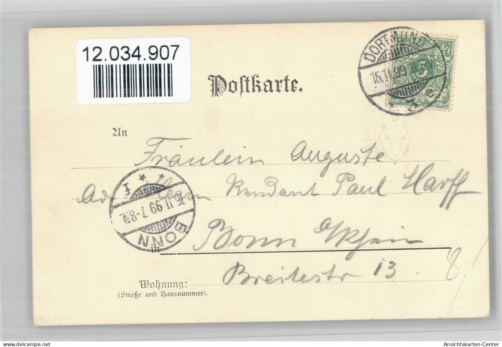 12034907 - Ostern 1899 AK  Hase Im Gras - Pâques
