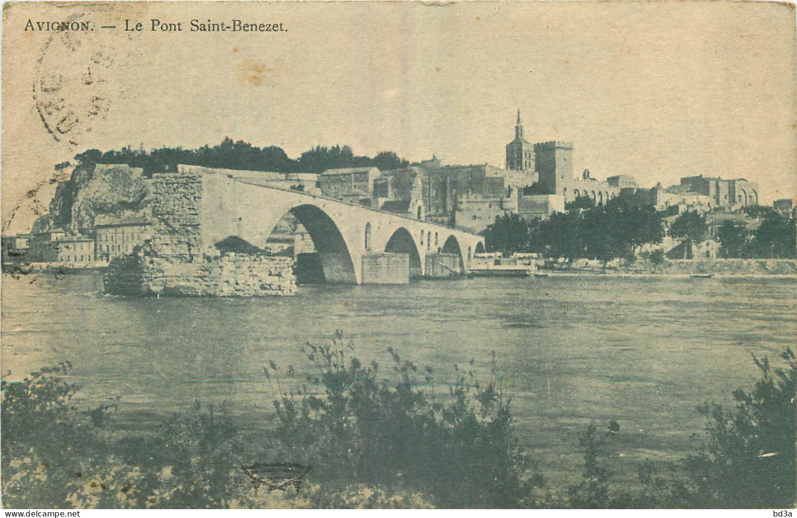 84 - AVIGNON -  LE PONT SAINT BENEZET - Avignon