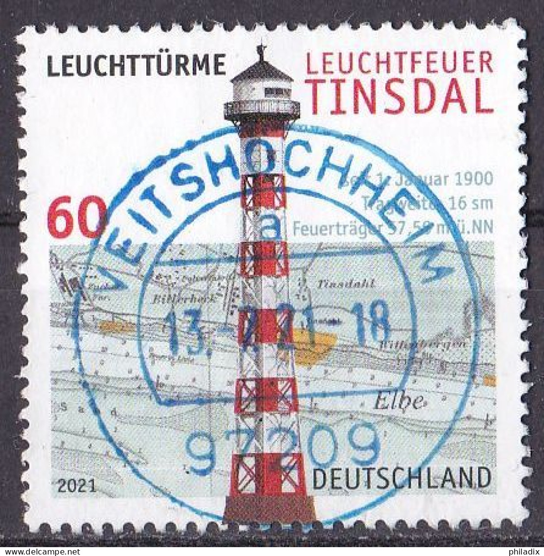 BRD 2021 Mi. Nr. 3615 O/used Vollstempel (BRD1-4) - Used Stamps