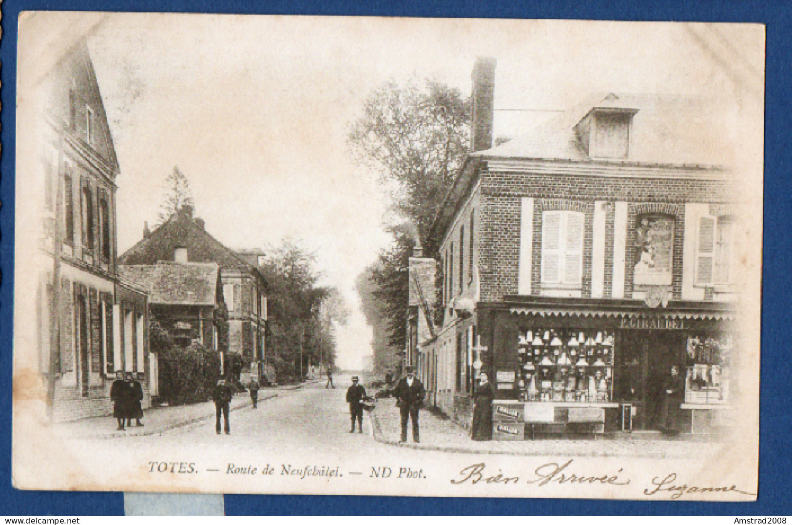 1903 - TOTES - ROUTE DE NEUFCHATEL  - FRANCE - Totes