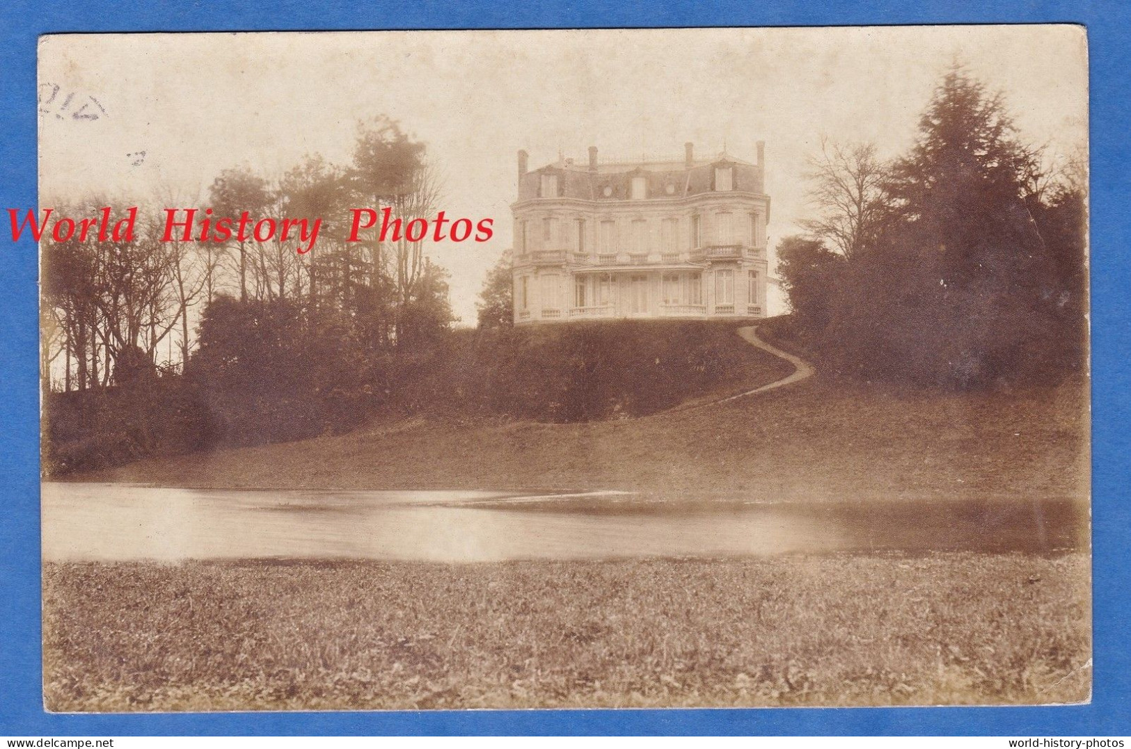 CPA Photo - Beau Château -  SAINTE PEZENNE , Telouze - Envoyée à Lucie THEREAU à Niort - 1908 - Histoire Patrimoine - Andere & Zonder Classificatie