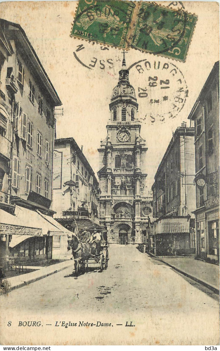 01 - BOURG - L'EGLISE NOTRE DAME - Other & Unclassified