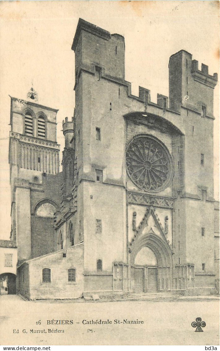 34 - BEZIERS - CATHEDRALE ST NAZAIRE - Beziers