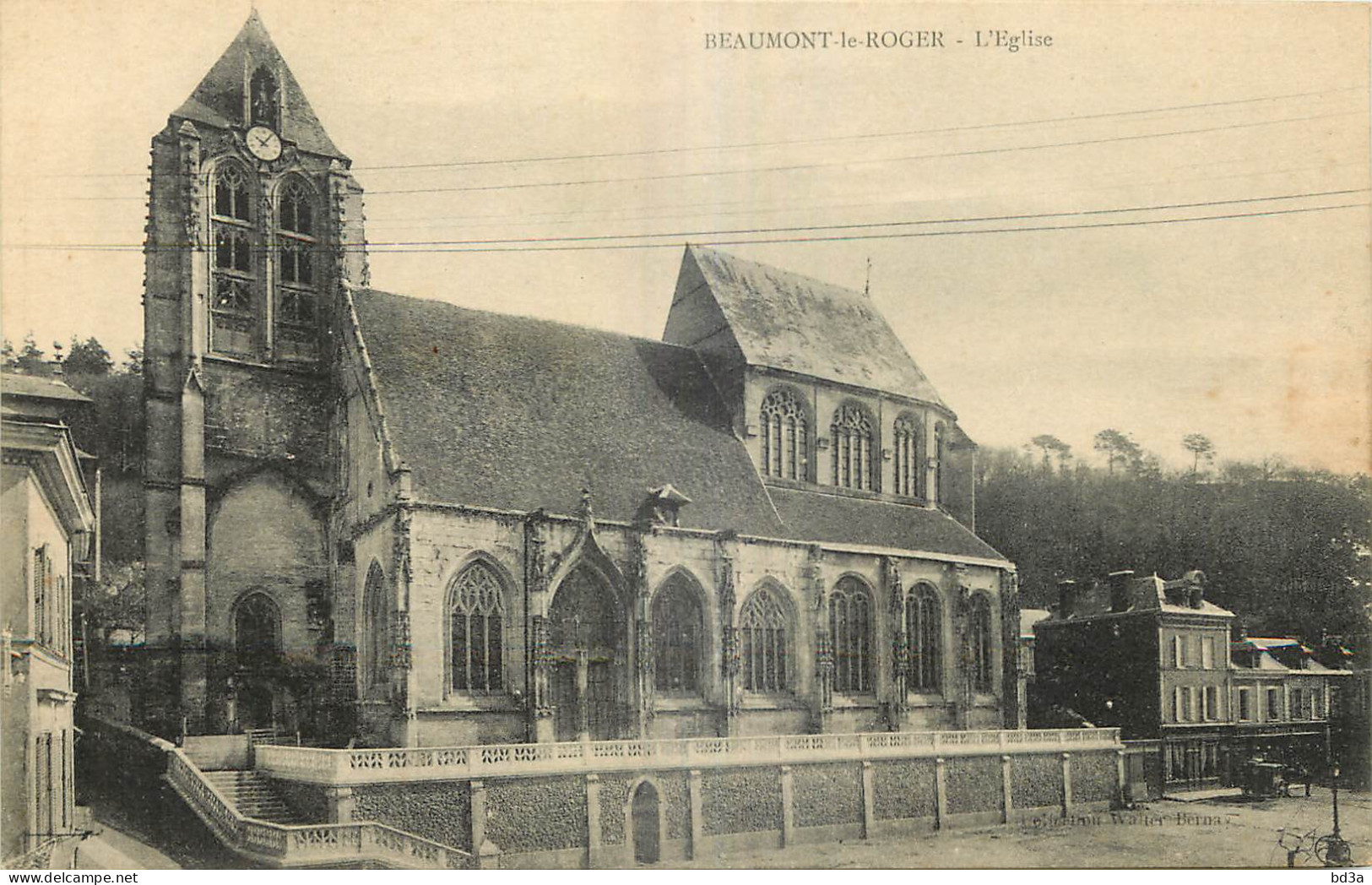 27 - BEAUMONT LE ROGER -  L'EGLISE - Beaumont-le-Roger