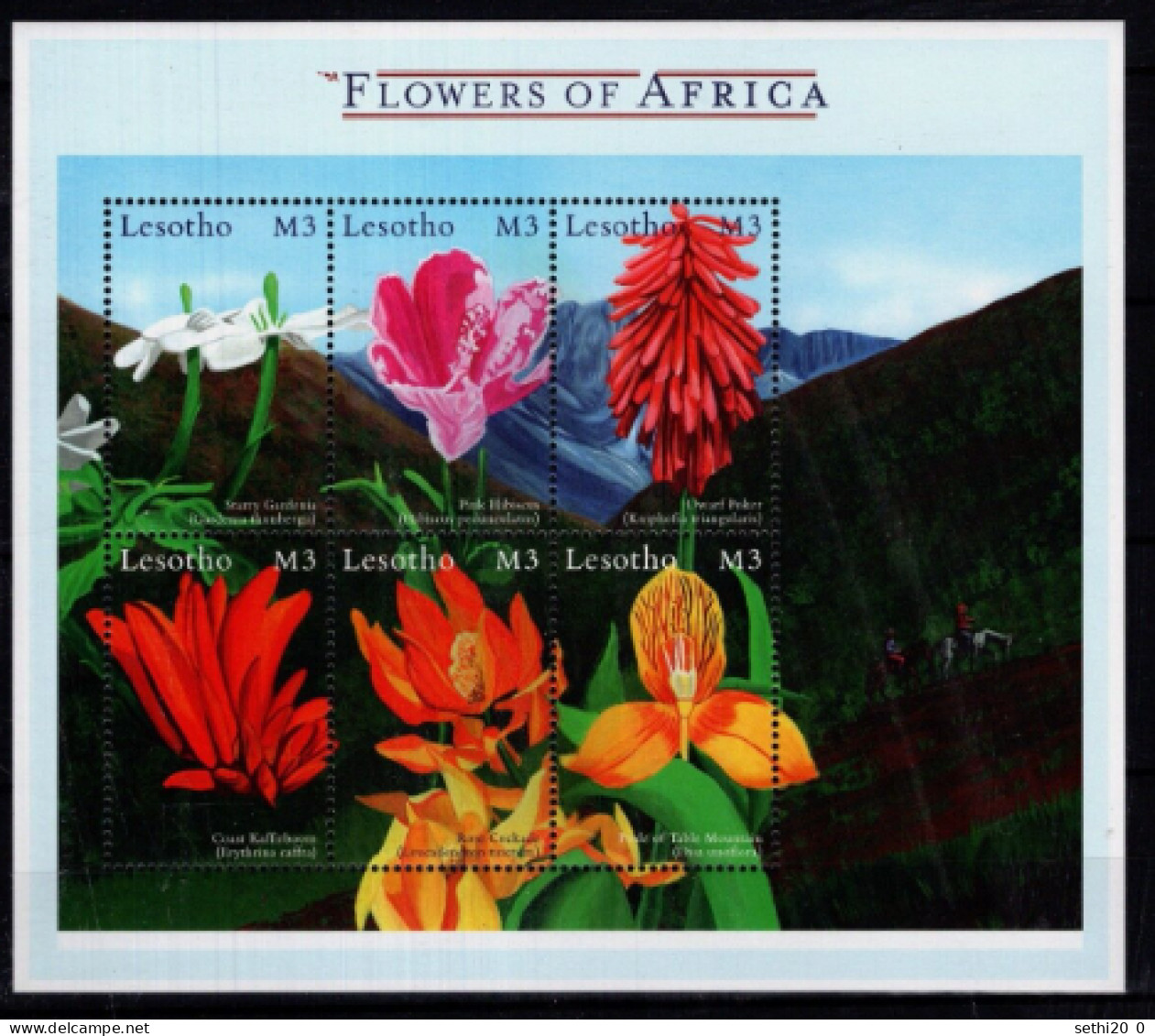 Lesotho  Fleurs Flowers MNH - Other & Unclassified