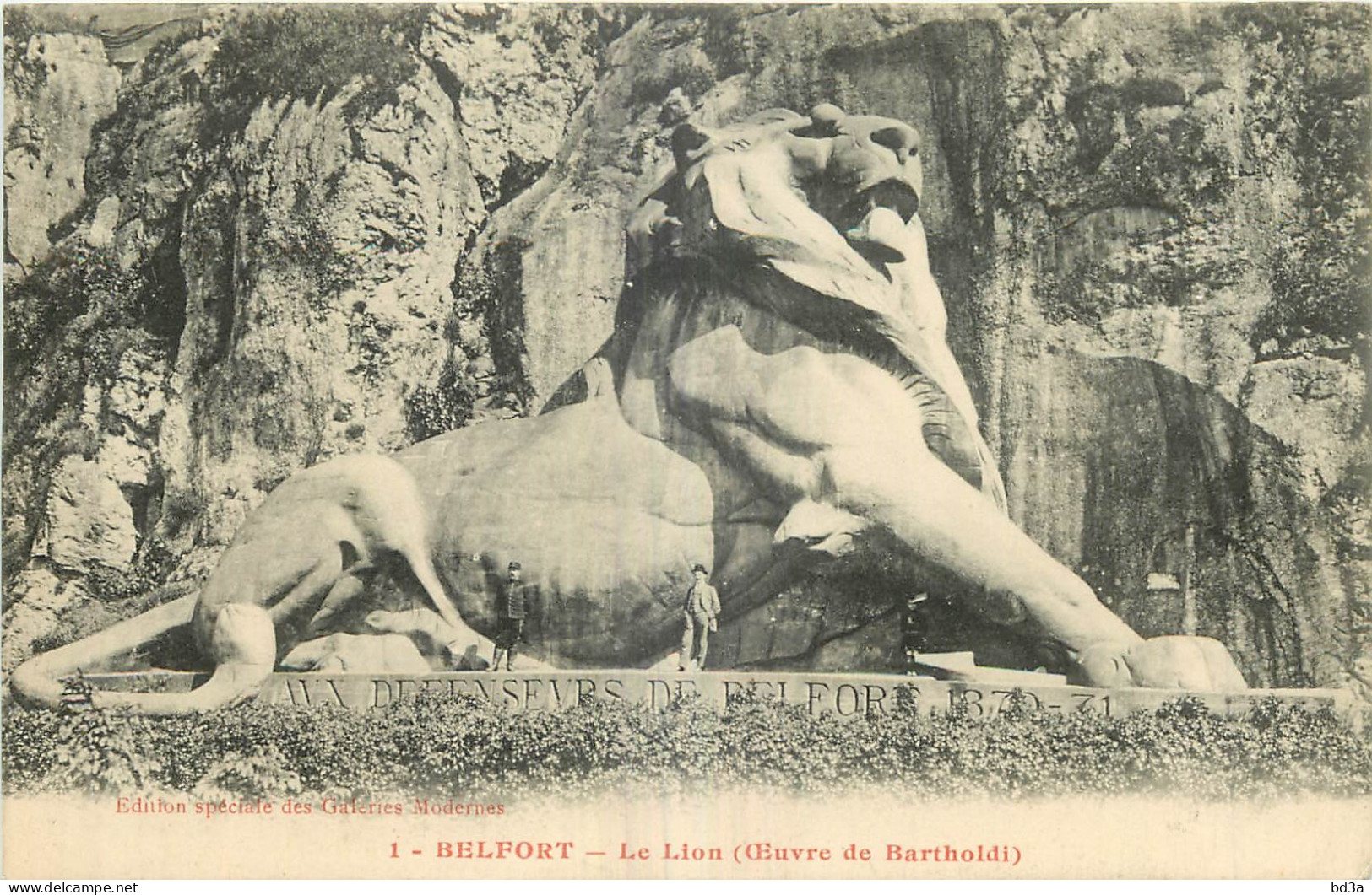 90 - BELFORT -  LE LION - OEUVRE DE BARTHOLDI - Belfort – Le Lion