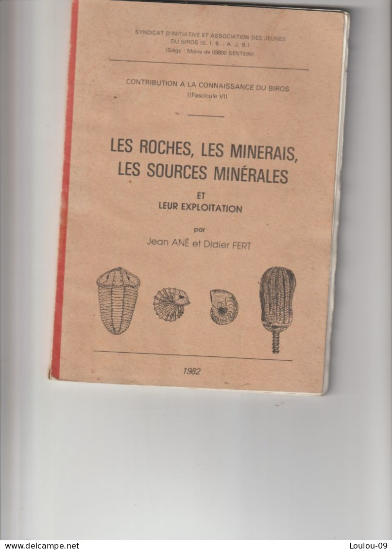 Saint-Girons(09)1982-connaissances Du Biros-(100pages)illustrées,carte Concession Minières - Saint Girons