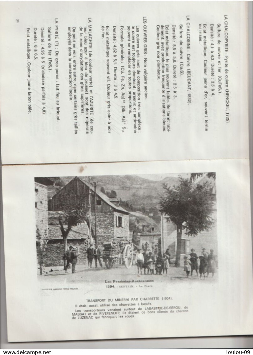 Saint-Girons(09)1982-connaissances Du Biros-(100pages)illustrées,carte Concession Minières - Saint Girons