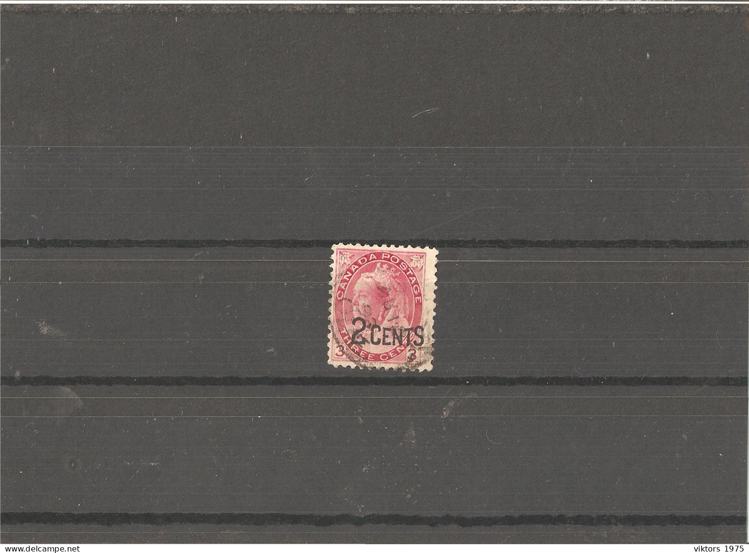 Used Stamp Nr.64 In Darnell Catalog  - Gebraucht