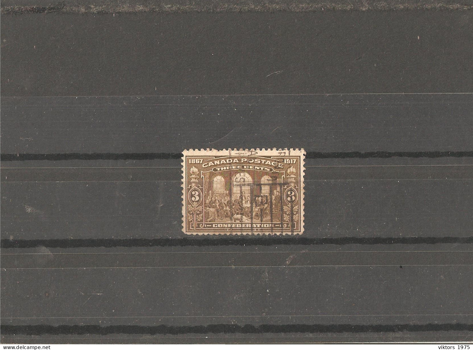 Used Stamp Nr.133 In Darnell Catalog  - Gebruikt