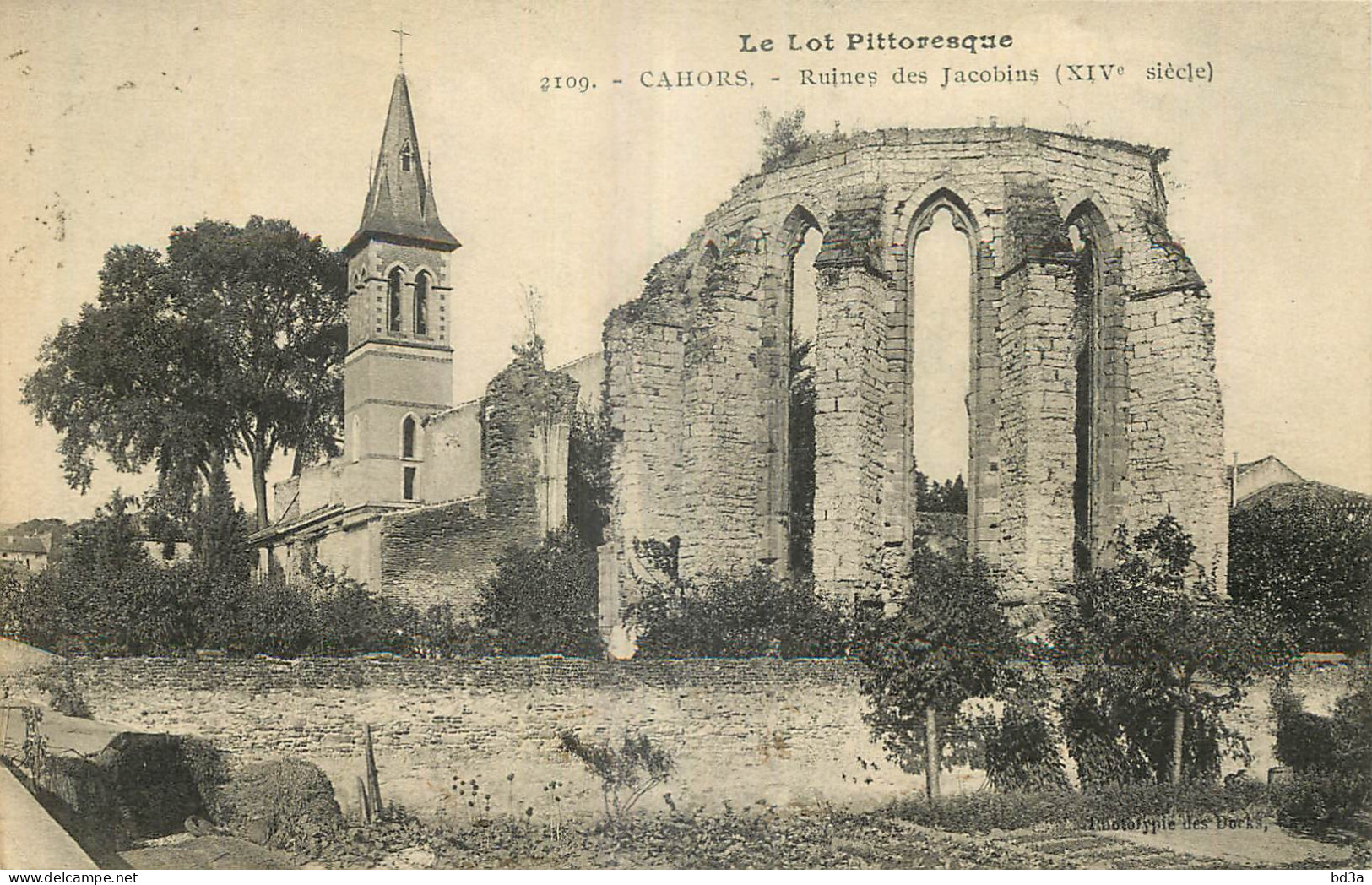 46 - CAHORS - RUINES DES JACOBINS - Cahors