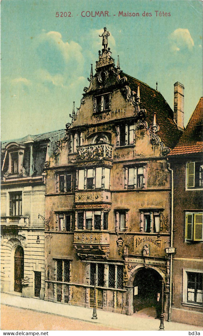 68 - COLMAR - MAISON DES TETES - Colmar