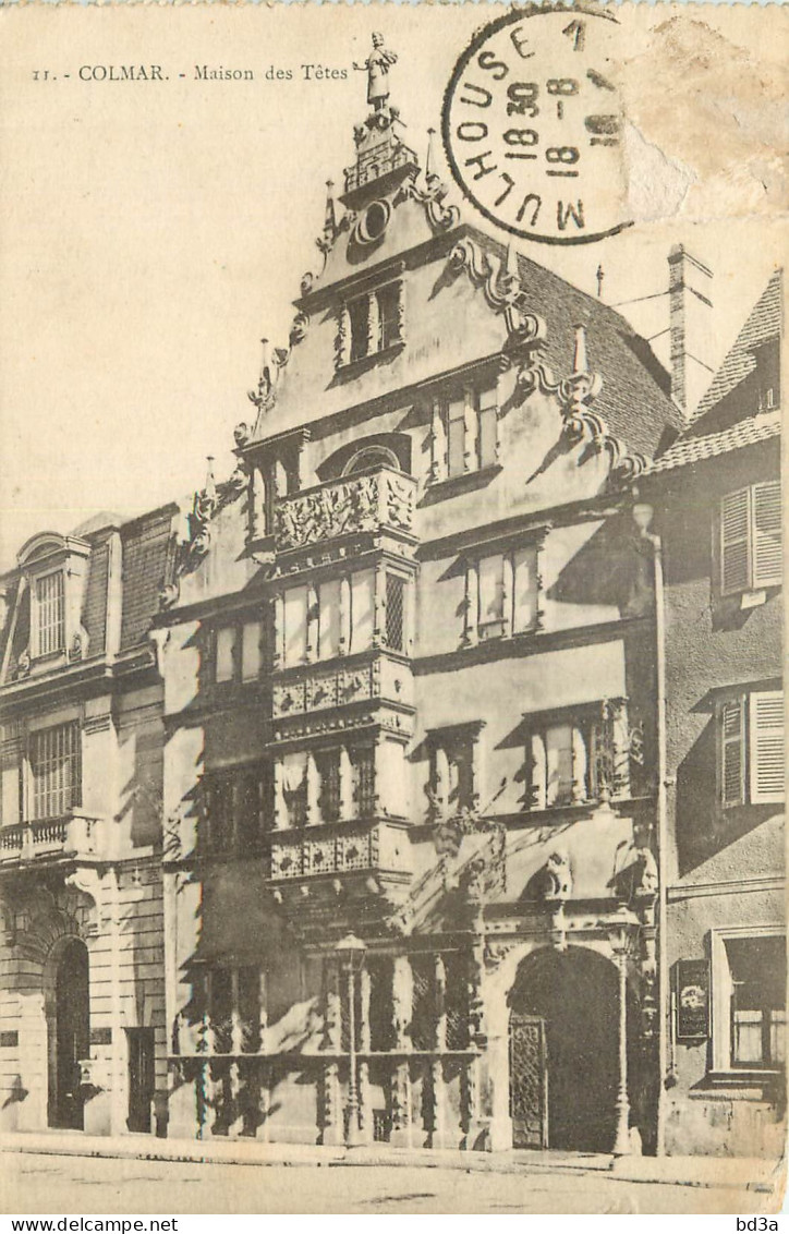 68 - COLMAR -  MAISON DES TETES - Colmar