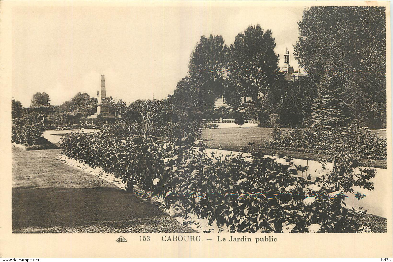 14 - CABOURG - LE JARDIN PUBLIC - Cabourg