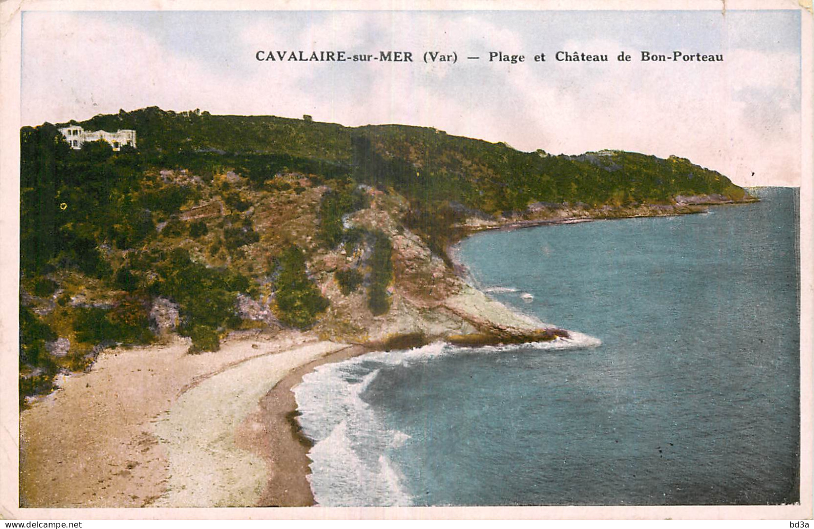 83 - CAVALAIRE SUR MER - PLAGE ET CHATEAU DE BON PORTEAU - Cavalaire-sur-Mer