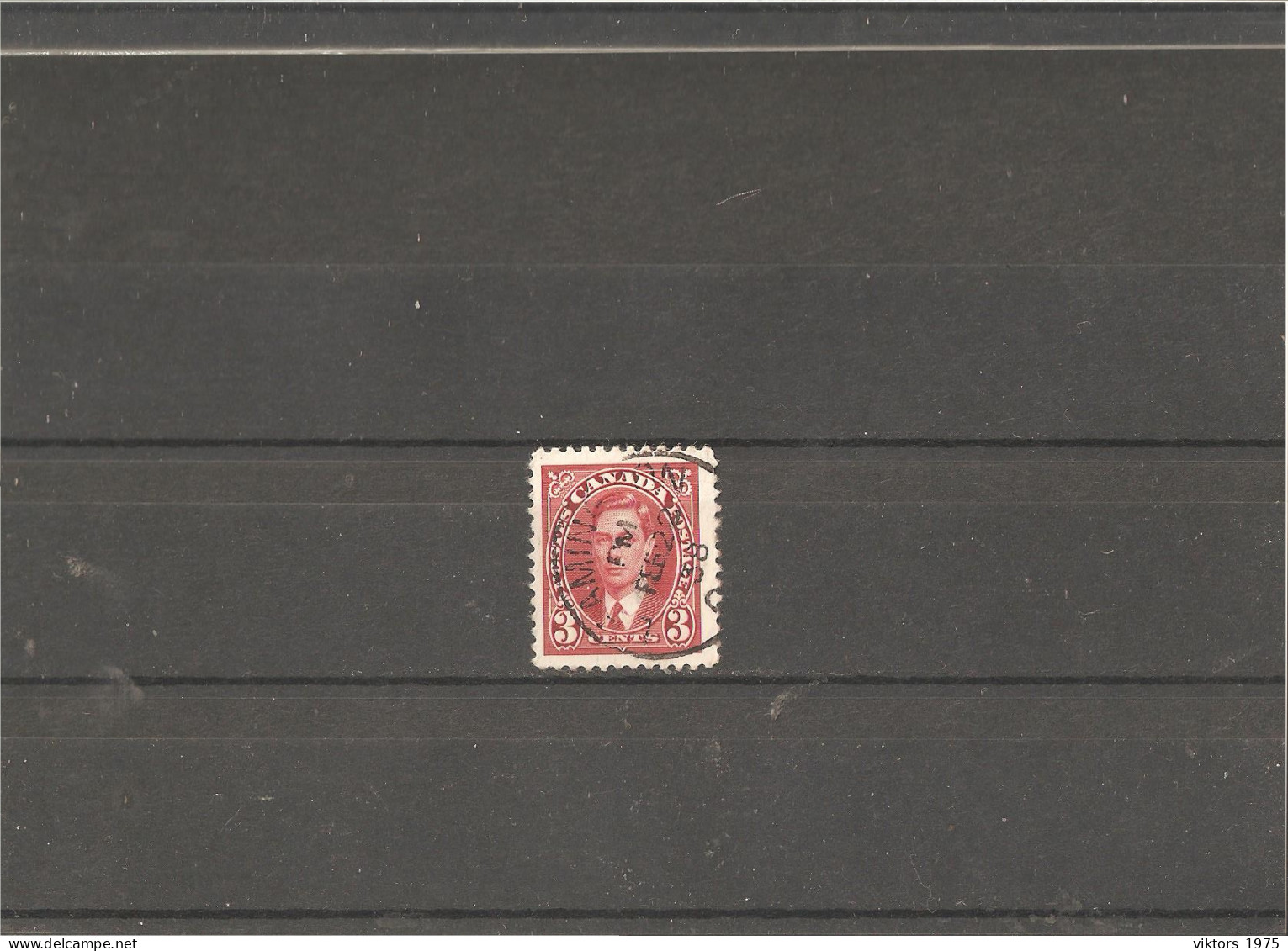 Used Stamp Nr.231 In Darnell Catalog  - Oblitérés