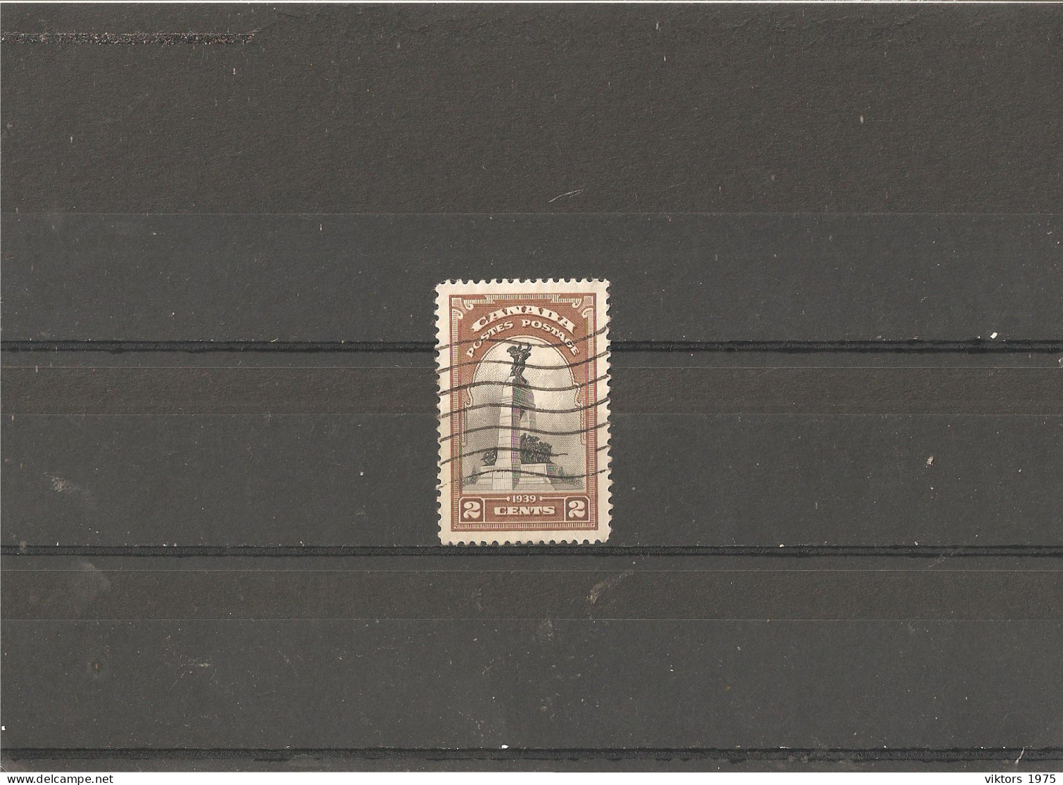 Used Stamp Nr.248 In Darnell Catalog  - Oblitérés