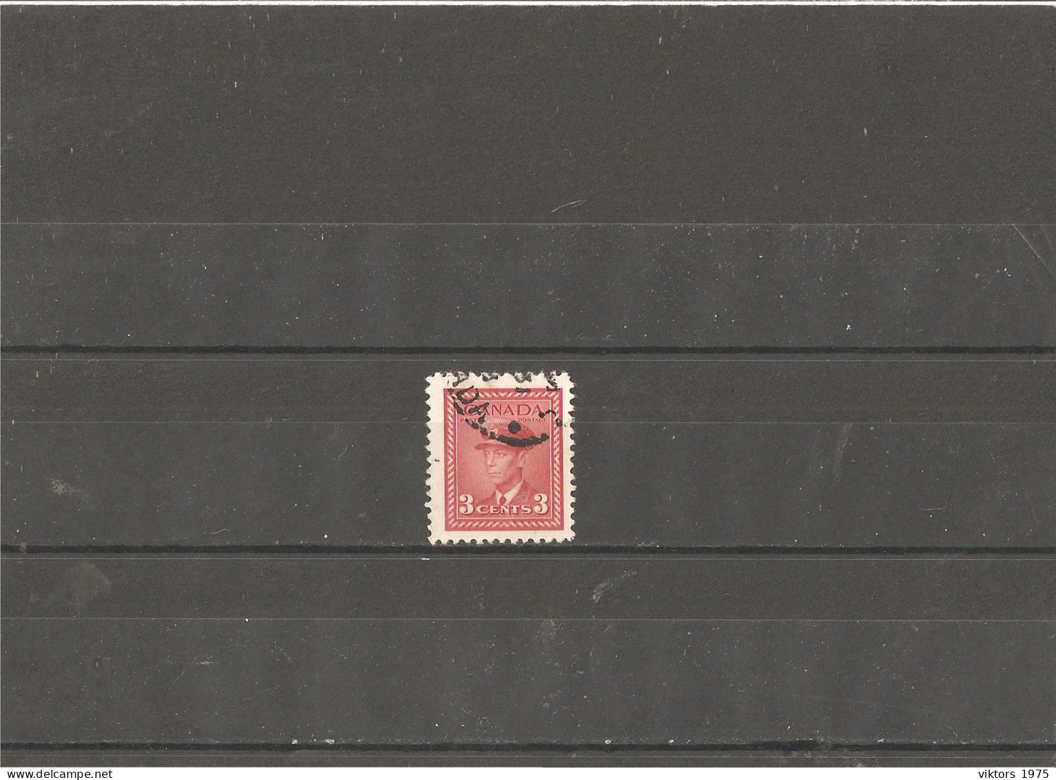 Used Stamp Nr.252 In Darnell Catalog  - Oblitérés